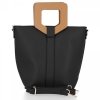 GEANȚĂ DE DAMĂ cufăr BEE BAG negru H9403
